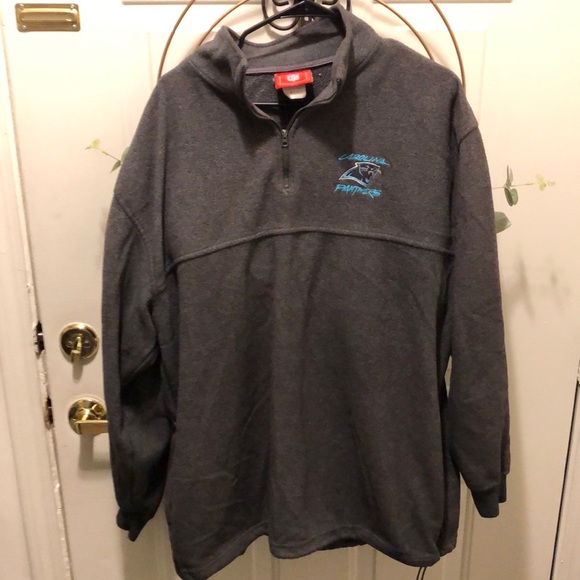 NFL Other - Men’s Vintage NFL Panthers halfzip fleece size XL